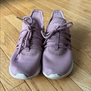 adidas Women's Sneakers in Mauve and Off-White